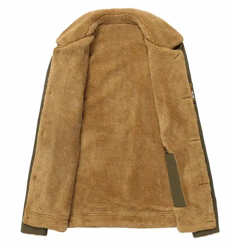 2016 LetsKeep new winter Bomber Jackets Men Army Outerwear tactical jackets mens cotton thick fur collar warm coats M-5XL, MA234 15