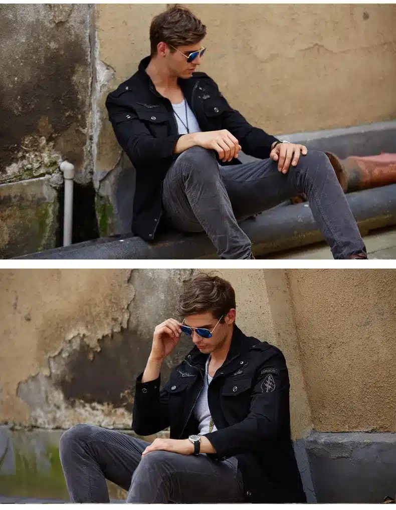 Military Jacket Men Military Style Jackets For Men Mens Army Jackets And Coats Chaqueta Hombre Veste Homme Cazadoras Hombre.DA04 47