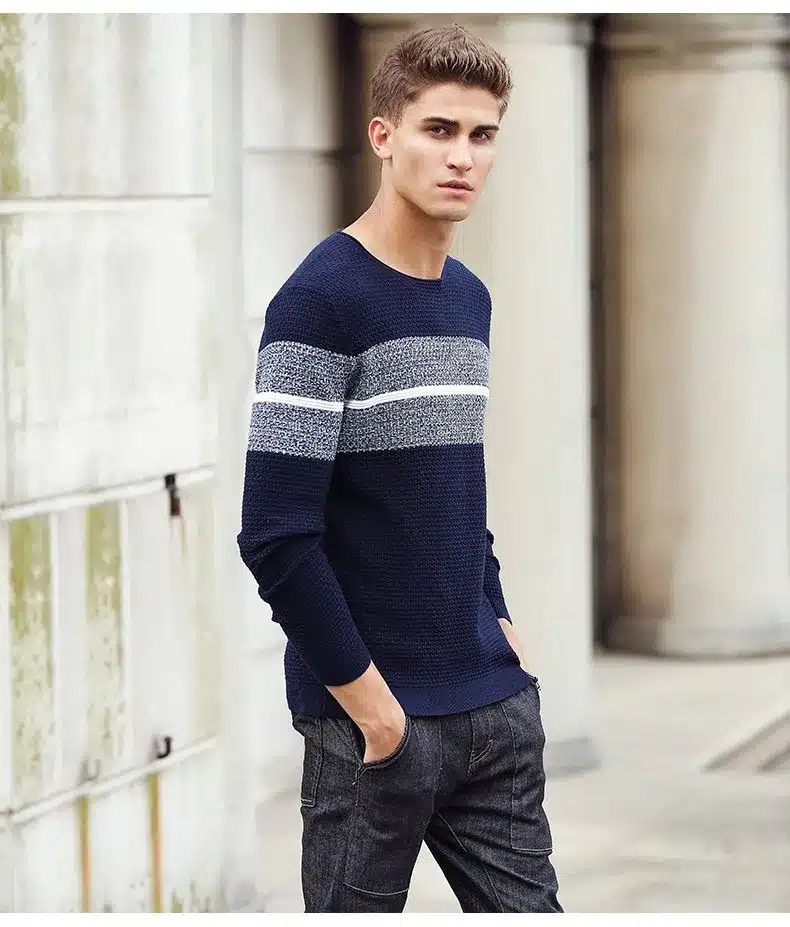 Pioneer Camp 2017 New Spring Autumn Brand clothing Men Sweaters Pullovers Knitting fashion Designer Casual Man Knitwear 611201 20