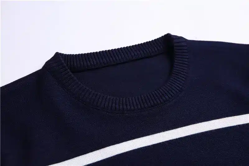 COODRONY O-Neck Pullover Men Brand Clothing 2017 Autumn Winter New Arrival Cashmere Wool Sweater Men Casual Striped Pull Men 152 15