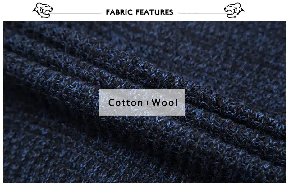 TIGER CASTLE Men Fashion Wool Sweater Male Knitted Cardigan Fashion Mens Sweaters Spring Autumn Leisure Sweater for Men 4