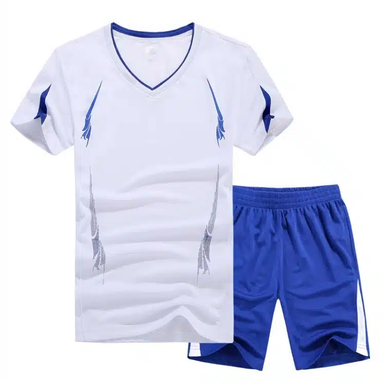 2017 Summer Men Set Sporting Suit Short Sleeve T Shirt+Shorts Quick Drying 2 Piece Set Sweatsuit Casual Male Tracksuit Clothing 10