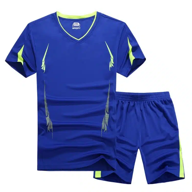 2017 Summer Men Set Sporting Suit Short Sleeve T Shirt+Shorts Quick Drying 2 Piece Set Sweatsuit Casual Male Tracksuit Clothing 13