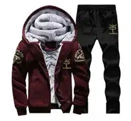 Winter Mens Warm Set Fleece Track suits for Men Tracksuit Brand Clothing Sudaderas Hombre RunningMens Suits Male Clothing 9
