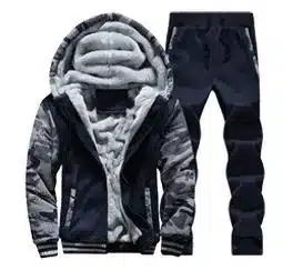 Winter Mens Warm Set Fleece Track suits for Men Tracksuit Brand Clothing Sudaderas Hombre RunningMens Suits Male Clothing 8