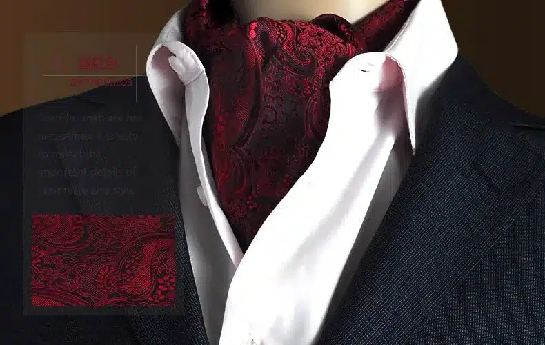 GUSLESON Quality 19 Styles Fashion Luxury Duplex Silk Printing Men Scarf Polka Dot Scarves Suit England Jacquard weave 16