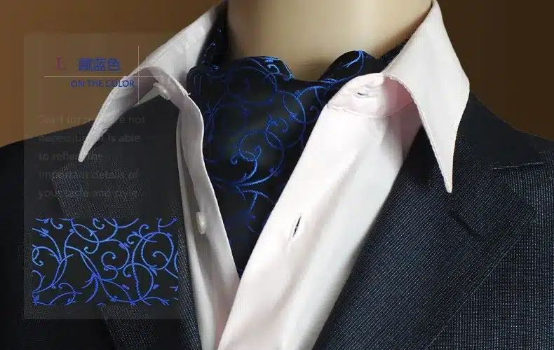 GUSLESON Quality 19 Styles Fashion Luxury Duplex Silk Printing Men Scarf Polka Dot Scarves Suit England Jacquard weave 21