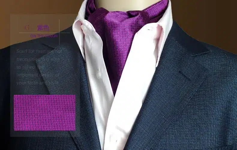 GUSLESON Quality 19 Styles Fashion Luxury Duplex Silk Printing Men Scarf Polka Dot Scarves Suit England Jacquard weave 24