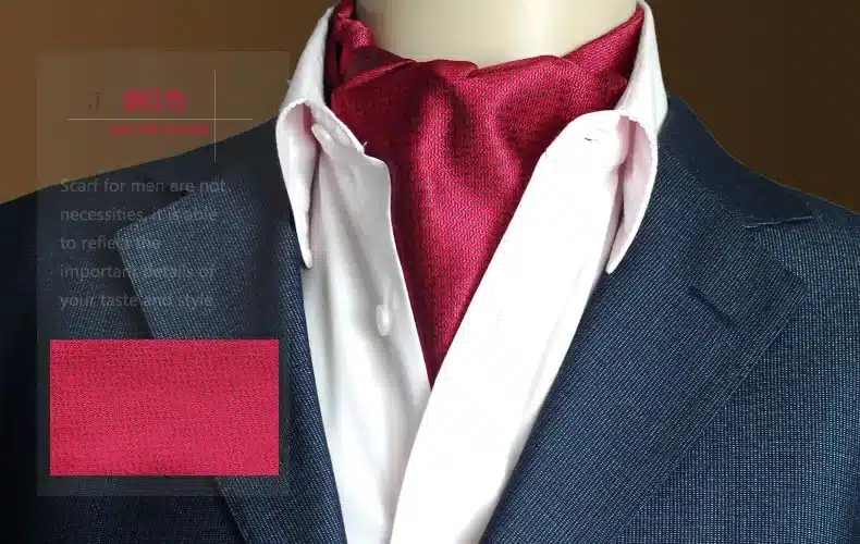 GUSLESON Quality 19 Styles Fashion Luxury Duplex Silk Printing Men Scarf Polka Dot Scarves Suit England Jacquard weave 27