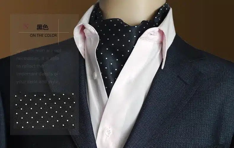 GUSLESON Quality 19 Styles Fashion Luxury Duplex Silk Printing Men Scarf Polka Dot Scarves Suit England Jacquard weave 32