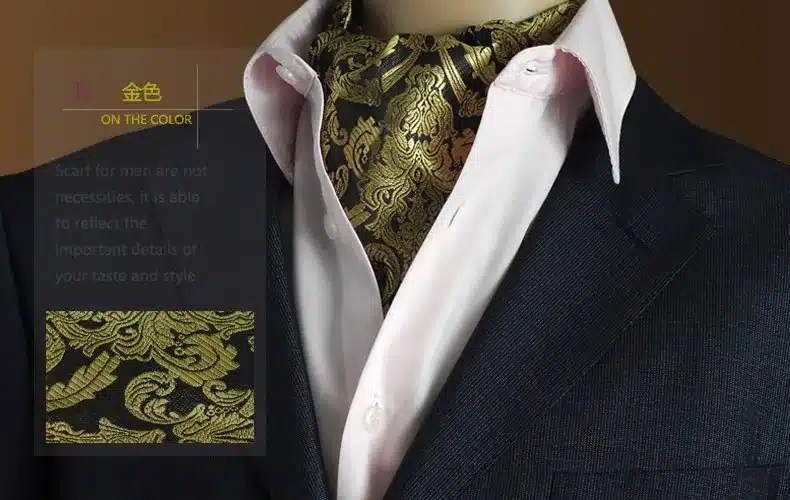 GUSLESON Quality 19 Styles Fashion Luxury Duplex Silk Printing Men Scarf Polka Dot Scarves Suit England Jacquard weave 37