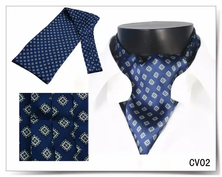 2017 Winter New Arrival 100% Silk Luxury Double-faced Paisley Printed Cravat Men's Long Scarf with Giftbox 15