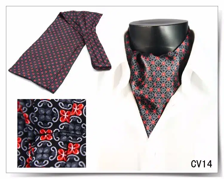 2017 Winter New Arrival 100% Silk Luxury Double-faced Paisley Printed Cravat Men's Long Scarf with Giftbox 19