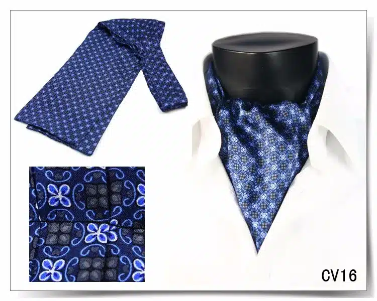 2017 Winter New Arrival 100% Silk Luxury Double-faced Paisley Printed Cravat Men's Long Scarf with Giftbox 23