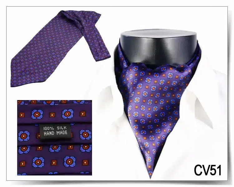 2017 Winter New Arrival 100% Silk Luxury Double-faced Paisley Printed Cravat Men's Long Scarf with Giftbox 43