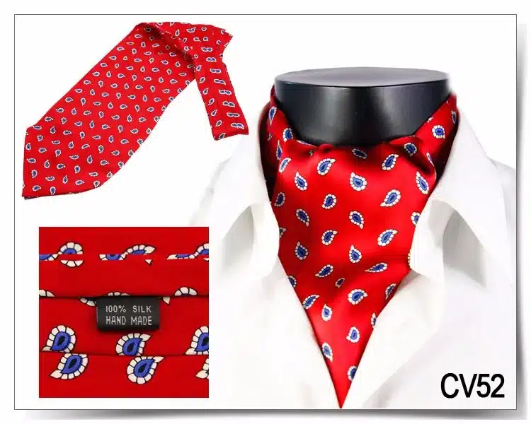 2017 Winter New Arrival 100% Silk Luxury Double-faced Paisley Printed Cravat Men's Long Scarf with Giftbox 44