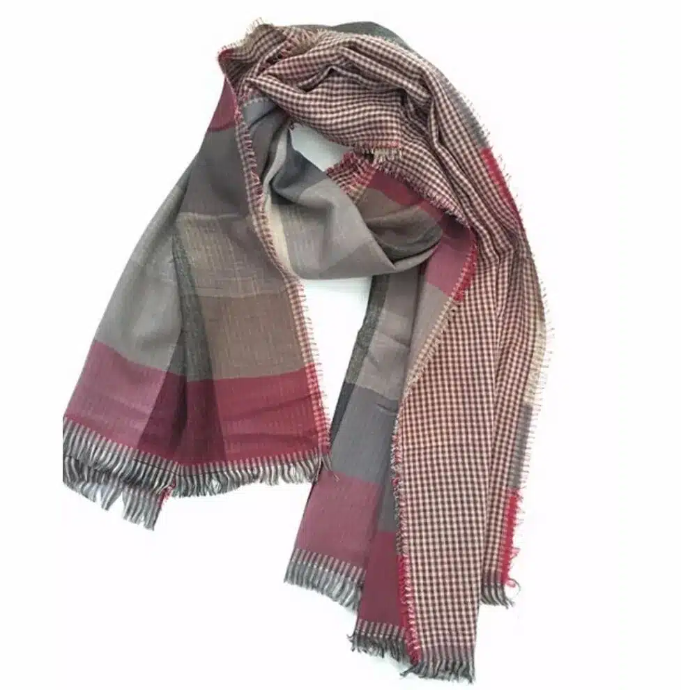 free ship 2016 tartan Scarves men winter new brand Fashion Plaid Scarf for Men Design cozy warm long scarf cotton brown Tassel 9
