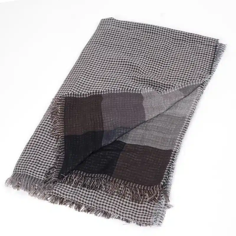 free ship 2016 tartan Scarves men winter new brand Fashion Plaid Scarf for Men Design cozy warm long scarf cotton brown Tassel 18