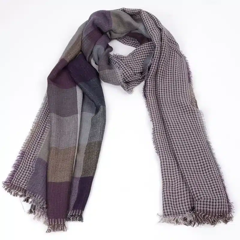 free ship 2016 tartan Scarves men winter new brand Fashion Plaid Scarf for Men Design cozy warm long scarf cotton brown Tassel 22