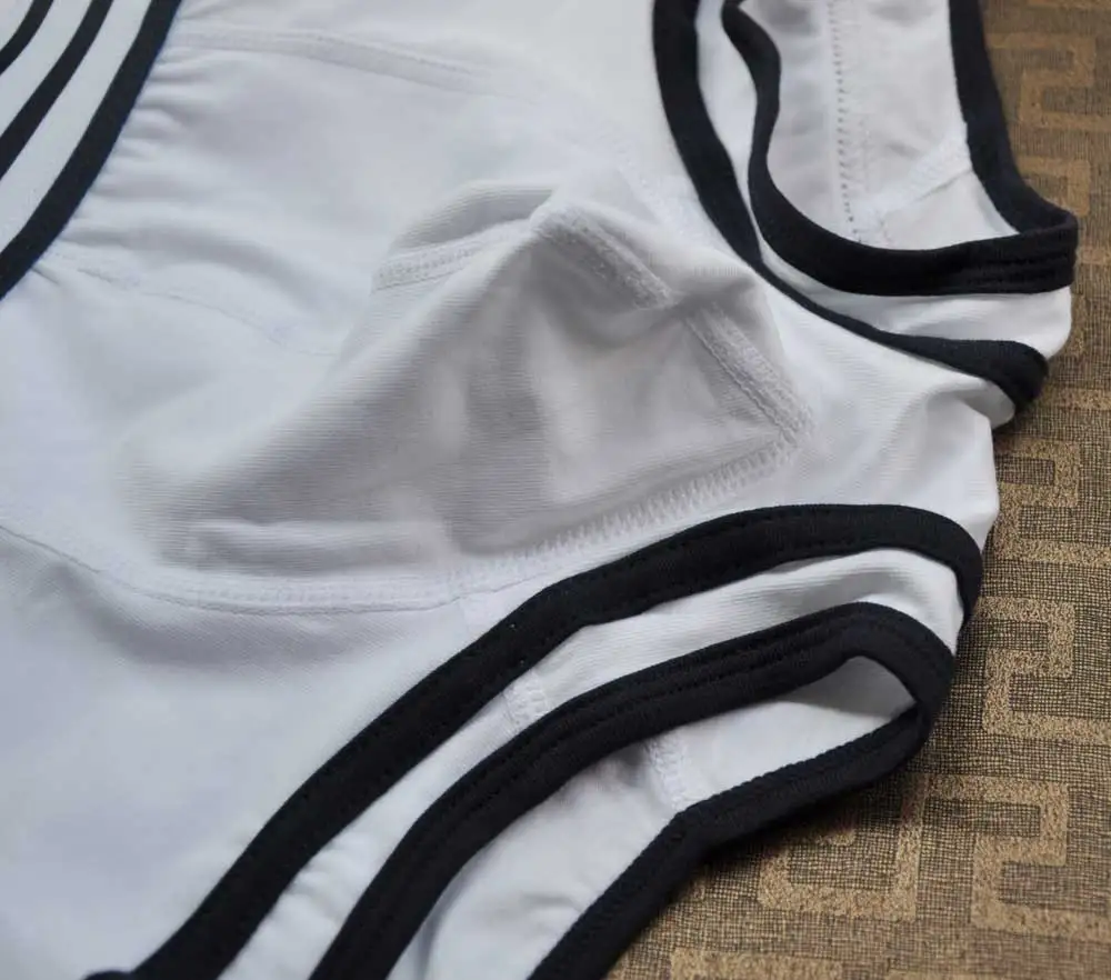 High quality cotton man brand fashion underwear boxer short trunk sexy low waist 3D Ucrotch panties underpants Free shipping 34