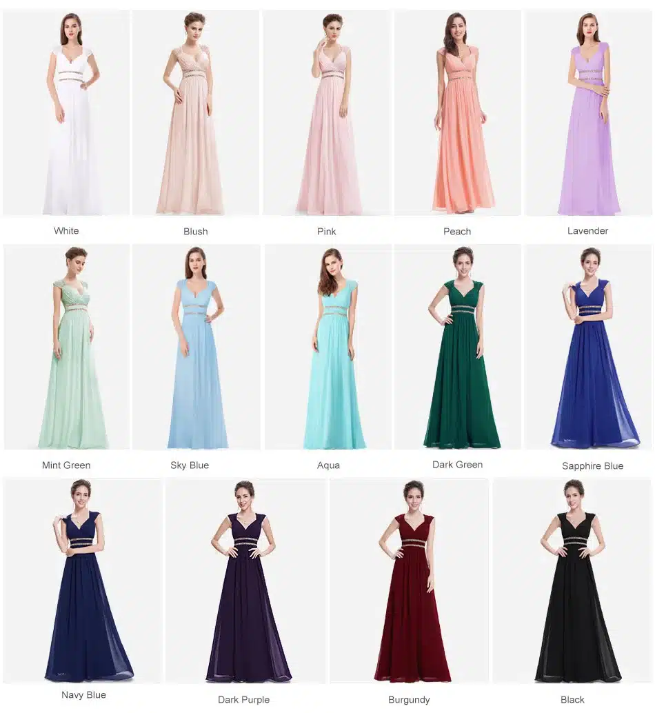 Formal Prom Dresses Long XX79680PE Ever Pretty Women Elegant V neck Sleeveless Empire Party Gowns Dresses 2017 New 5