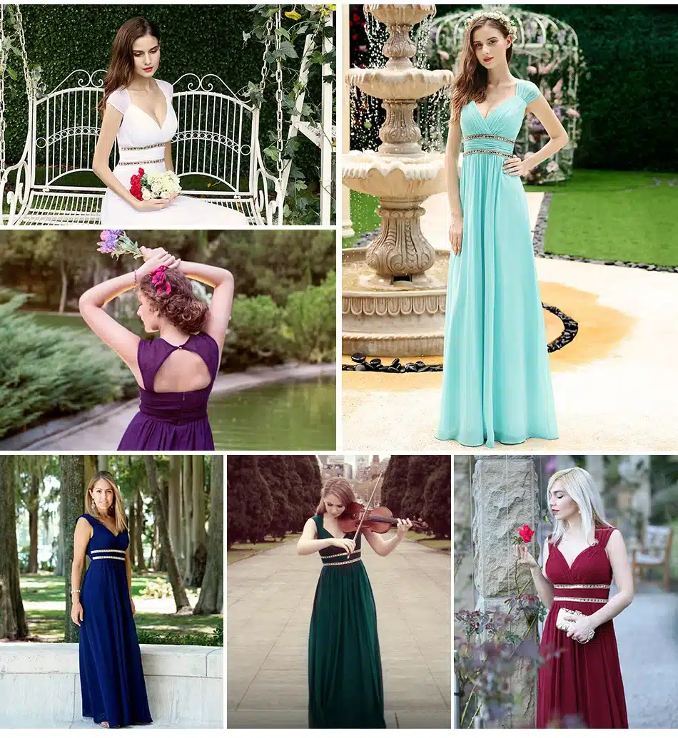 Formal Prom Dresses Long XX79680PE Ever Pretty Women Elegant V neck Sleeveless Empire Party Gowns Dresses 2017 New 20