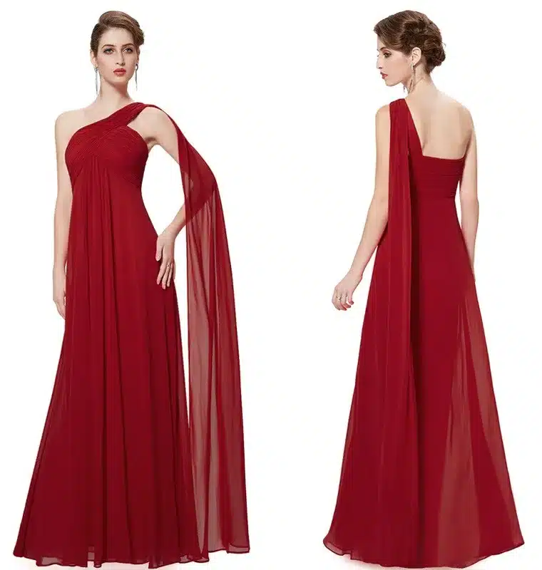 Evening Dresses Ever Pretty EP09816 One Shoulder Ruffles Padded Special Occasion Weddings Events Long 2017 New Evening Dress 7