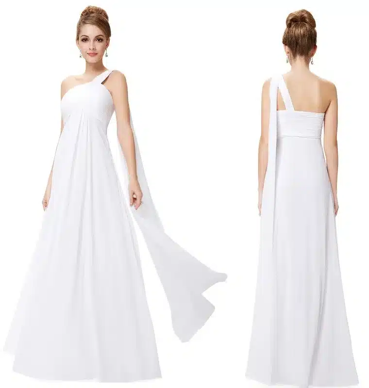Evening Dresses Ever Pretty EP09816 One Shoulder Ruffles Padded Special Occasion Weddings Events Long 2017 New Evening Dress 8