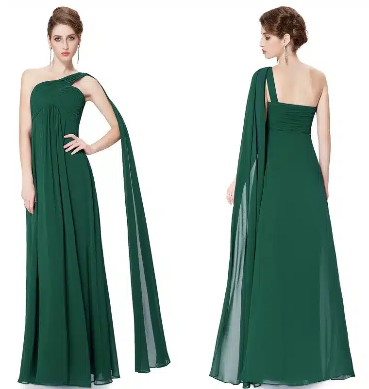 Evening Dresses Ever Pretty EP09816 One Shoulder Ruffles Padded Special Occasion Weddings Events Long 2017 New Evening Dress 11