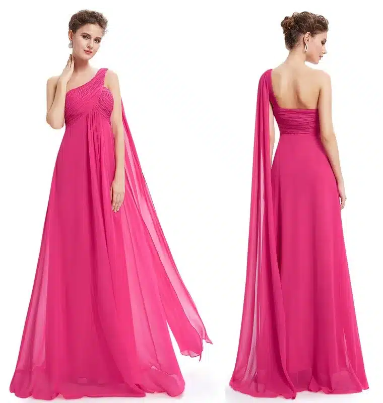 Evening Dresses Ever Pretty EP09816 One Shoulder Ruffles Padded Special Occasion Weddings Events Long 2017 New Evening Dress 12