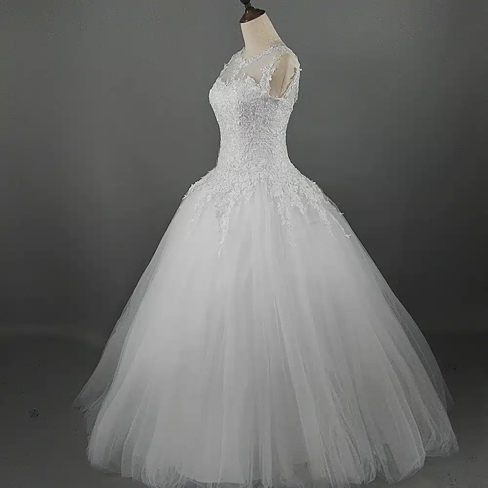 Z9036 2016 lace White Ivory Gown Wedding Dresses for bride plus size maxi Customer made size 2 4 6 8 10 12 14 16 18 20 22 24 26 14