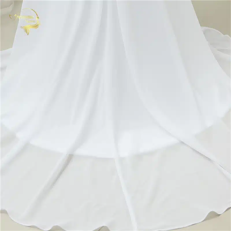 2017 New Arrival Vestido De Noiva Robe De Mariage Bridal Dress Mermaid Trumpet Chiffon Wedding Dresses Plus Size YN 9532 18
