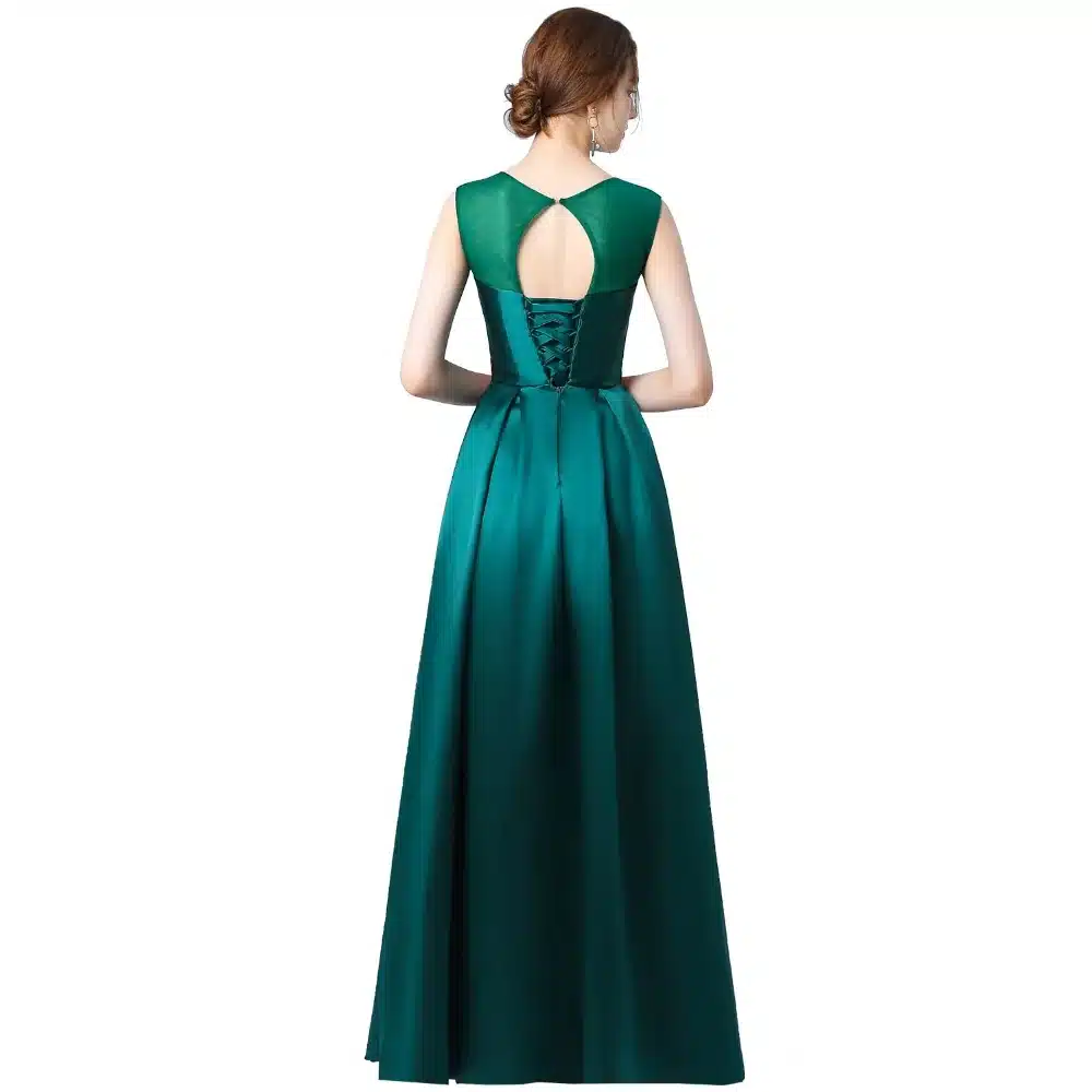 Suosikki New Prom Dress Long vestidos de festa A-line Flower cap sleeve Formal Evening Party Gown Free Shipping Robe de soiree 13