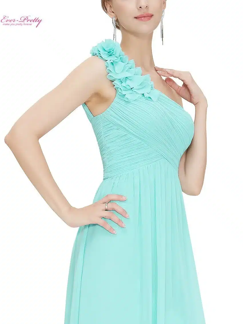 Bridesmaid Dresses Ever Pretty EP08237 One Shoulder Floral Padded Wedding Party Pregnant Dress Cheap Bridesmaid Dresses Under 50 23