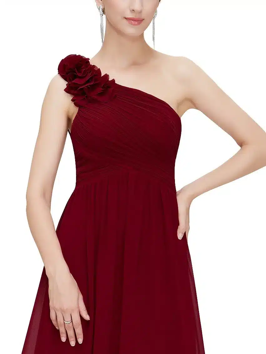 Bridesmaid Dresses Ever Pretty EP08237 One Shoulder Floral Padded Wedding Party Pregnant Dress Cheap Bridesmaid Dresses Under 50 32