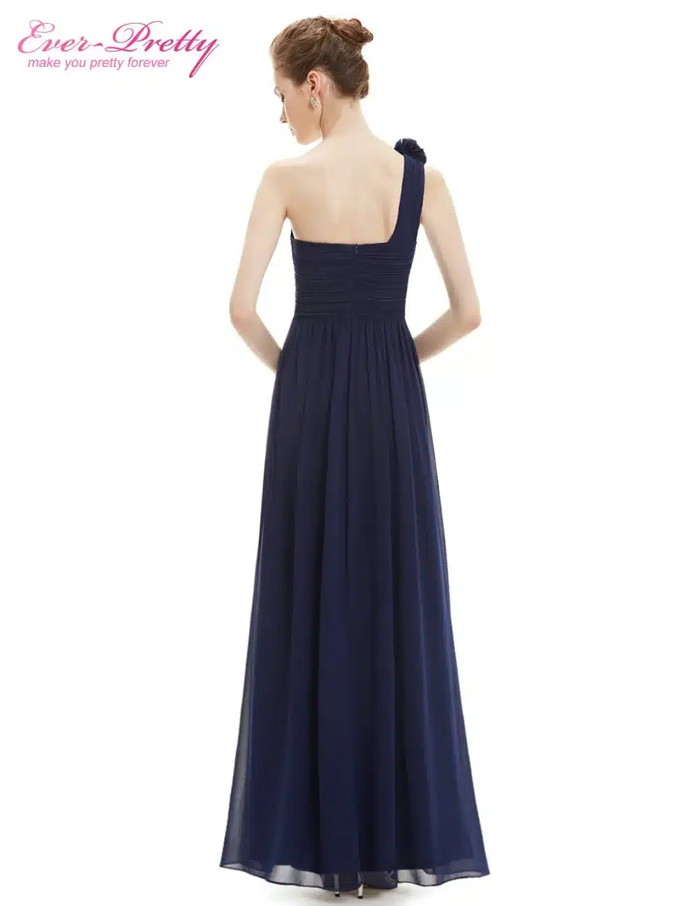 Bridesmaid Dresses Ever Pretty EP08237 One Shoulder Floral Padded Wedding Party Pregnant Dress Cheap Bridesmaid Dresses Under 50 43
