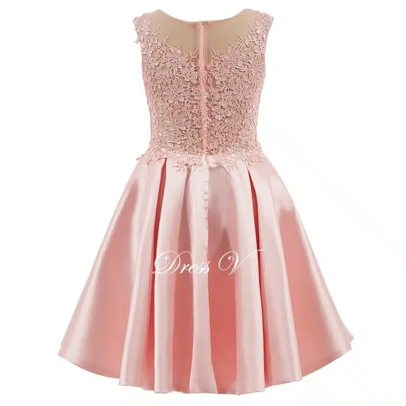Dressv homecoming dress cheap peach a line mini appliques cocktail party dress above knee cheap gray short lace homecoming dress 12