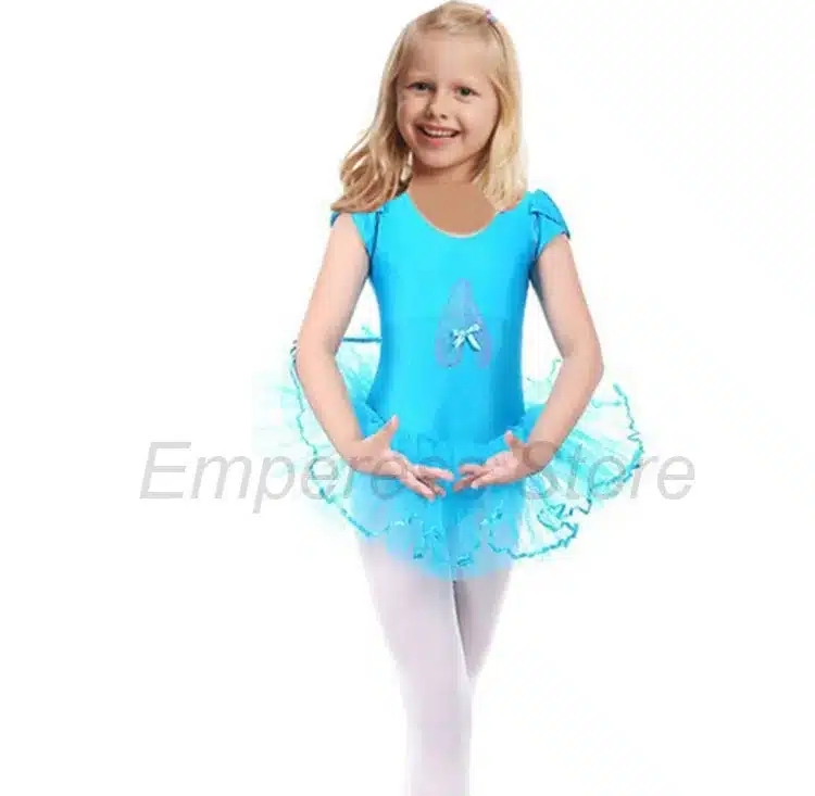 Flower Girls Ballet Dress For Children Girl Dance Clothing Kids Ballet Costumes For Girls Dance Leotard Girl Dancewear 3 Color 14