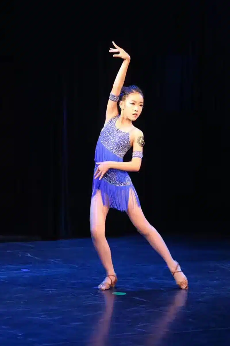 Latin Dance Skirt For Children 2017 New Tassel Sumba Latin Competition Dancing Dress High Quality Girls Latin Fringe Skirt 23