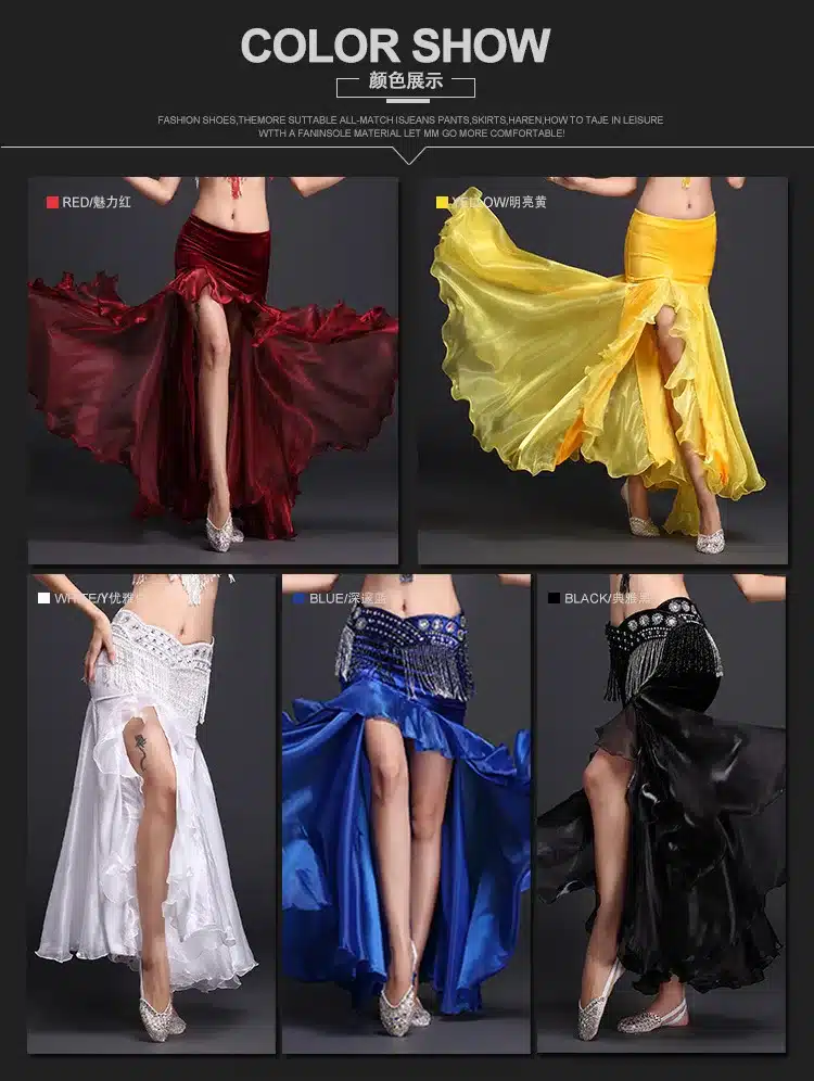 2017 New Belly dance costumes bellydancing skirts Professional Belly Dance Skirts Q6038 4