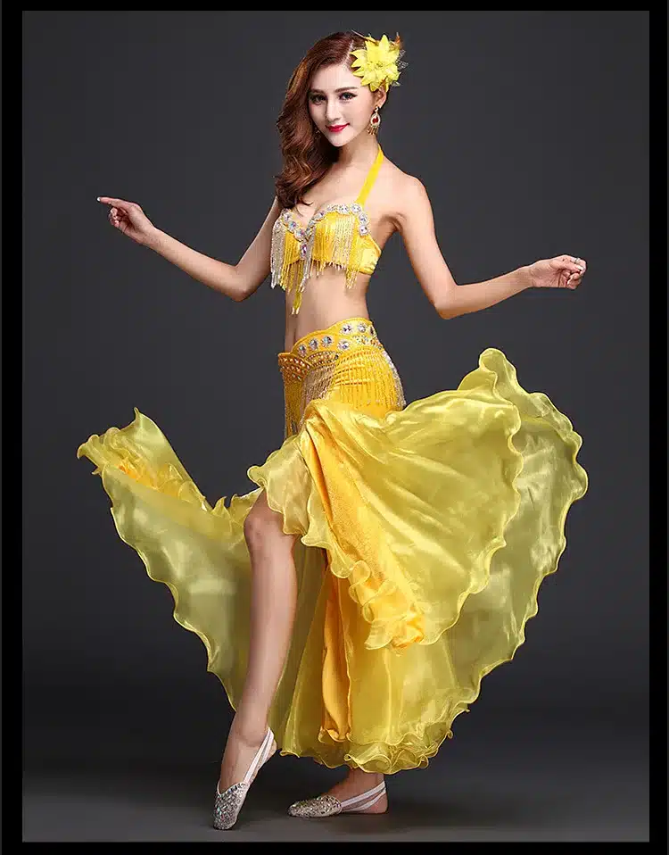 2017 New Belly dance costumes bellydancing skirts Professional Belly Dance Skirts Q6038 6