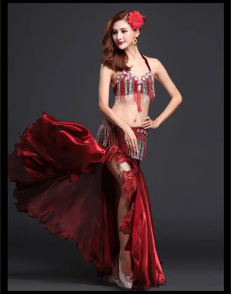 2017 New Belly dance costumes bellydancing skirts Professional Belly Dance Skirts Q6038 9