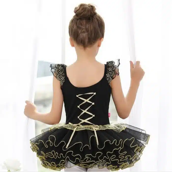 New Arrival Kids Girls Black Classic Ballet Tutu Skirt Dress Customized Ballet Dancewear Dresses Dance Tutu Dress Leotard 11