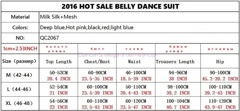 2016 HOT SALE!Half Sleeves belly dance set 3pcs top trouser and hip scarf for women belly dance suit 5colors M L XL 10