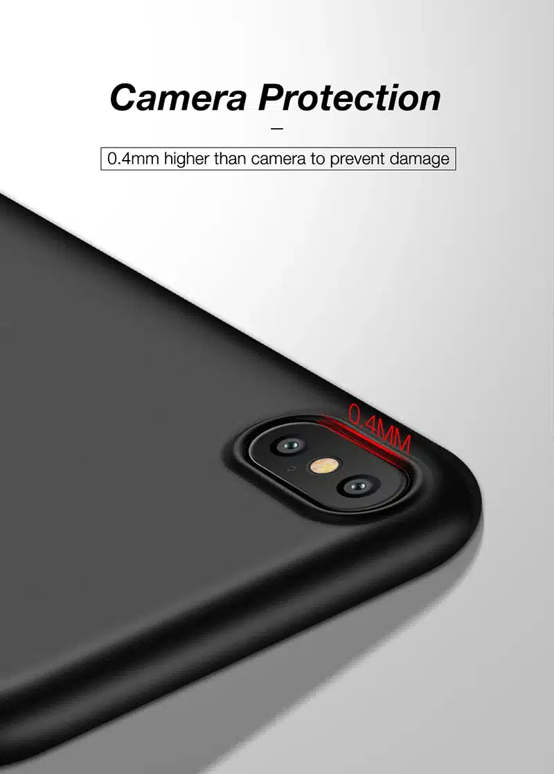 CAFELE Original NEW case for iphone X cases Ultra Thin 6 colors PP Fashion Transparent back case for Apple iphone 7 8 plus shell 13