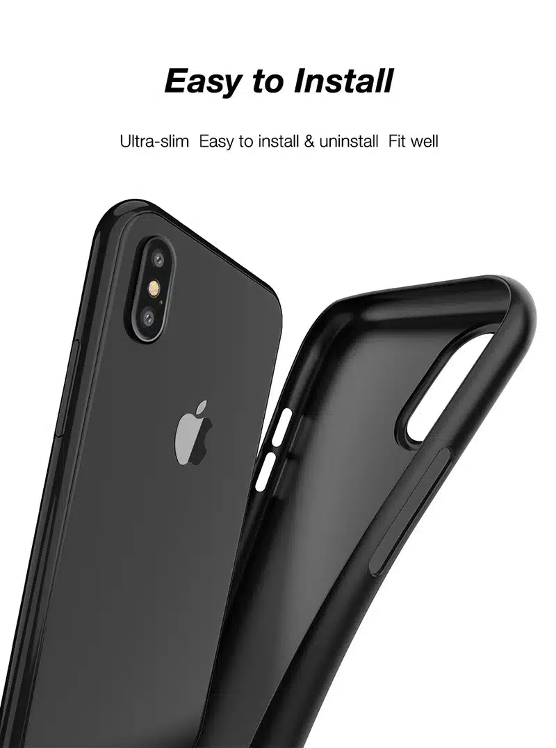CAFELE Original NEW case for iphone X cases Ultra Thin 6 colors PP Fashion Transparent back case for Apple iphone 7 8 plus shell 14