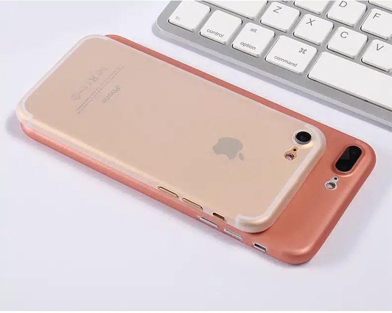 CAFELE Original NEW case for iphone X cases Ultra Thin 6 colors PP Fashion Transparent back case for Apple iphone 7 8 plus shell 32