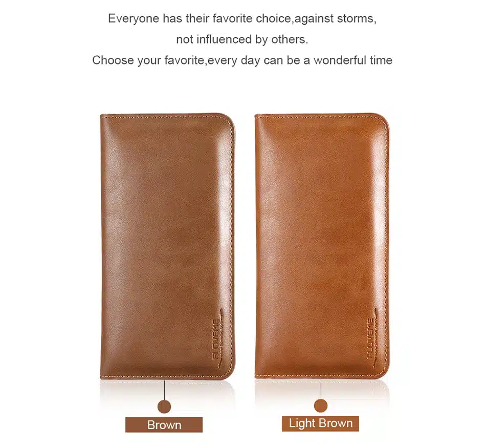 FLOVEME PU Leather Wallet Purse Universal Case For iPhone 7 6 6s Plus 8 8s with Card Slot Full Protective Cover For iPhone 7 6s 15