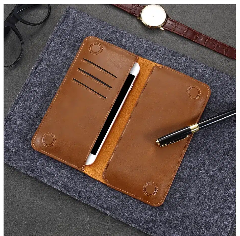 FLOVEME PU Leather Wallet Purse Universal Case For iPhone 7 6 6s Plus 8 8s with Card Slot Full Protective Cover For iPhone 7 6s 19
