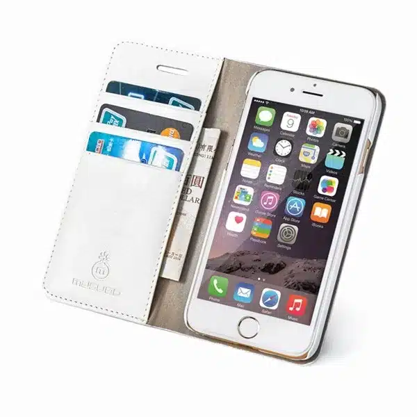 Musubo Leather Phone Case Cover For iPhone 8 Plus 5 5s SE Luxury Card Holder Wallet Flip Case for iphone X 7 plus 6s Plus 6 4 4s 25